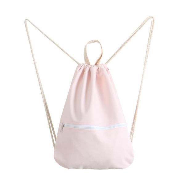 Fashionable Shoe Tote Organizer Backpacks Canvas Cotton Sports With Pocket