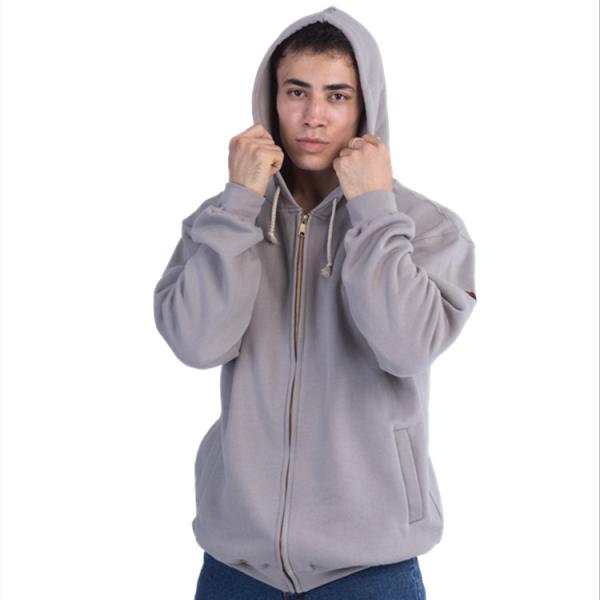 7.5oz Summer Lightweight FR Zip Up Hoodie UL NFPA2112 S-5XL Sizes
