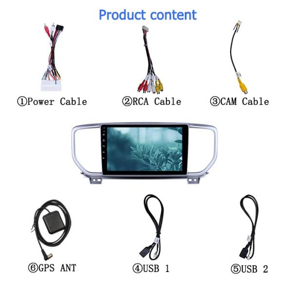 Auto Radio Kia Sportage Car Stereo 4 2018 2020 2+32GB 8 Core Car Rad