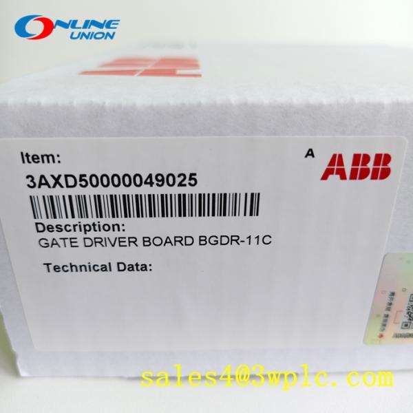3AXD50000049025 ABB analog signal control module
