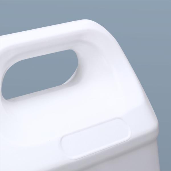 Barril de plástico quadrado de qualidade alimentar para recipiente de líquido químico