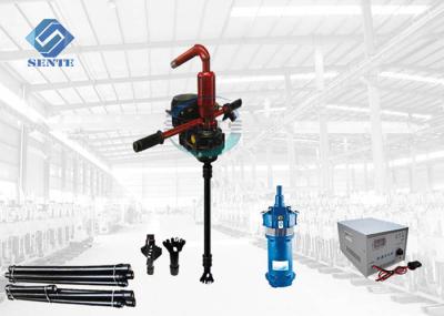 Mini hand water drilling machine AKL-40, drill 40m depth, 100mm diameter, with 1kw drilling motor