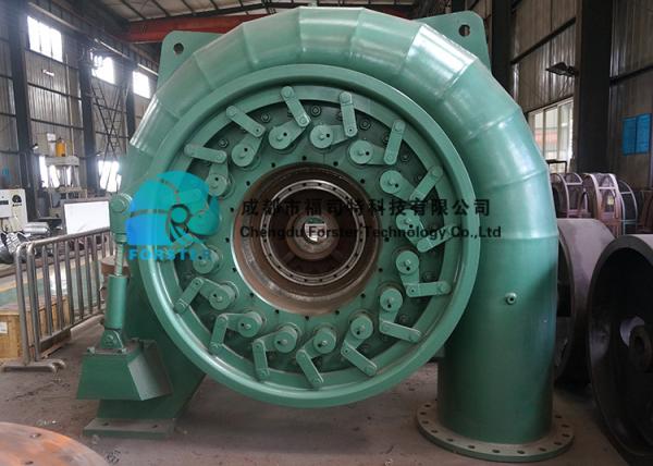 Mini gerador de turbina de Francis das energias hidráulicas, gerador bonde 500kw da turbina da água