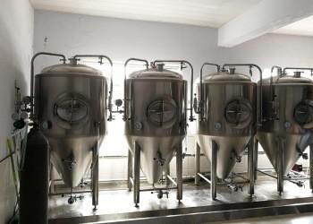 700L 7BBL Craft Beer Equipment Stainless Steel Material With Fermentation Tank