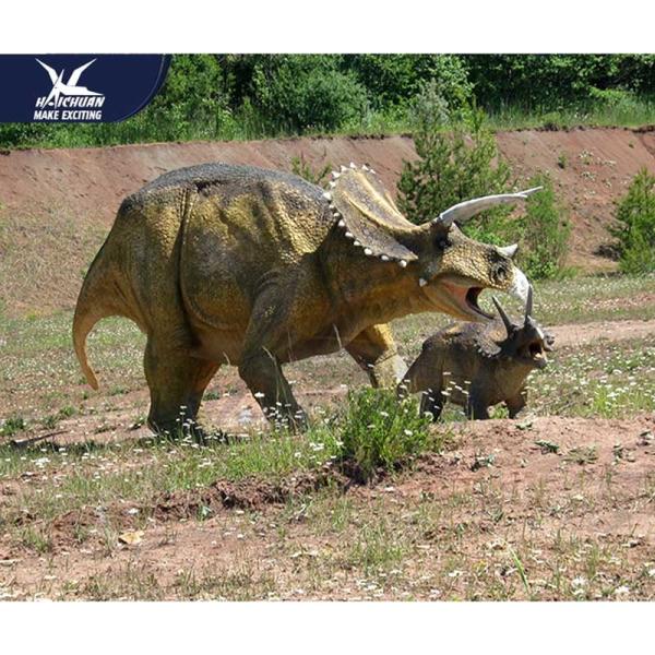 Customization Lifelike High Simulation Outdoor Dinosaur Model With Infrared Ray Sensor