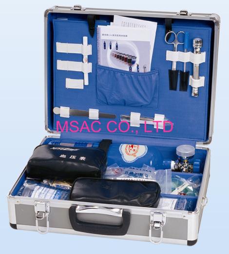Caixa médica portátil dos primeiros socorros do metal, doutor de alumínio Cases For Car