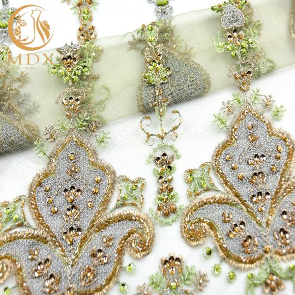 Special Wedding Lace Fabrics Material Water Soluble Handwork 135cm Width