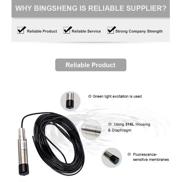 IP68 DO Measurement Sensor Meter Probe for Accurate Water Dissolved Oxygen Measurement