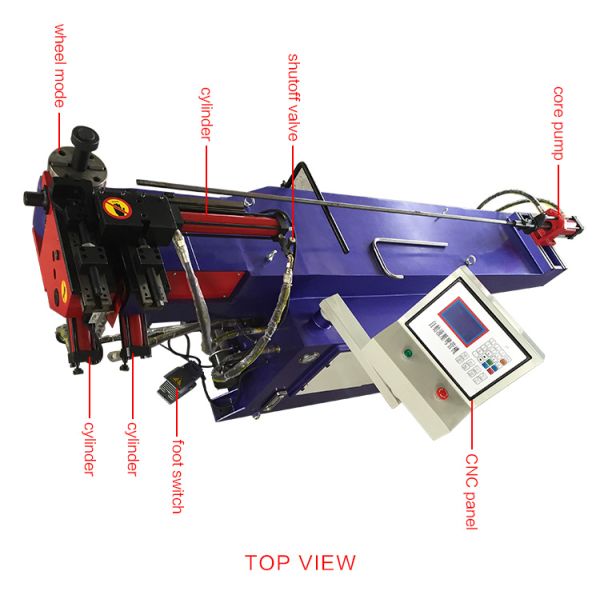 Pipe Bender Jiangsu Pipe Bender Hydraulic Easy to Operate Pipe Bender Machine Para Tubos Rectangulares
