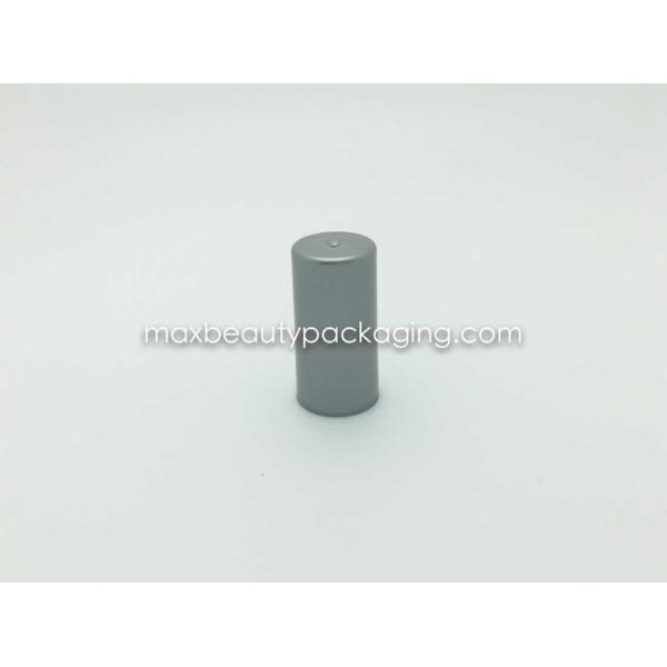 N1015 long straight nail polish cap nail polish packaging plastic cap injection gray color cap uv coating available