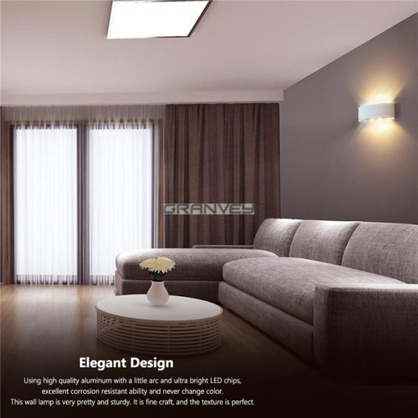 8 W LED Wall Sconce Up Down Lights Aluminum Black White Nordic Modern Design