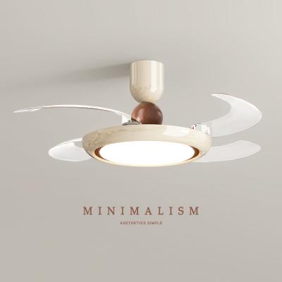 42 Inch Smart Luxury Indoor Fan Light  , Modern Living Room Ceiling Fans With Bright Lights