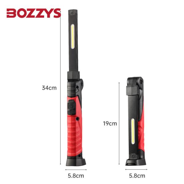 8W Handheld Dimmable LED Slim Work Light With Magnetic Pick Up For Car Repair