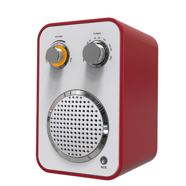 2 Din Mini Pocket Digital FM Radio с вспомогательным аудио входом и длиной кабел