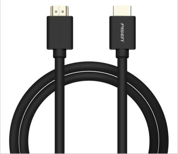 Pisen HDMI cable, 1.8M, original Pisen 1.8M HDMI cable supports 4K digital device