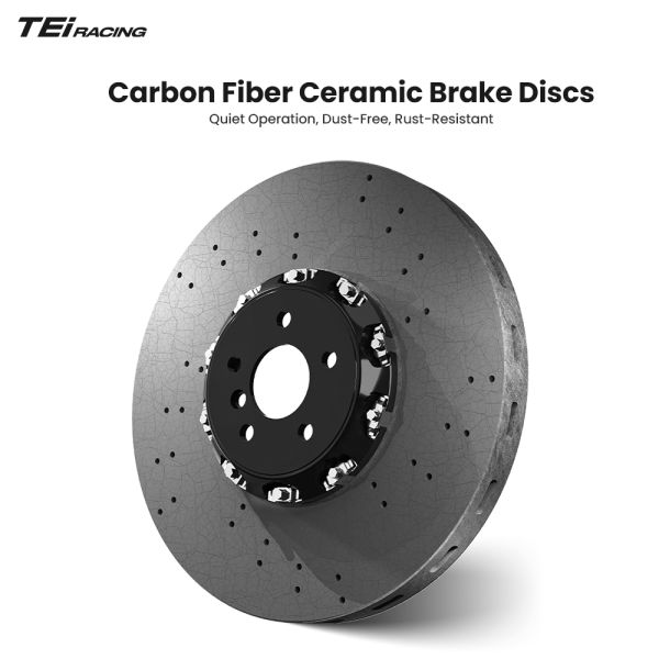 TEI Brake SR8 8 Pot Brake Calipers R20 R21 Carbon Ceramic Brake Disc Brake Conversion Kit for BMW X6 E71 E72 F16 G06