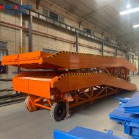 Pneumatic Tire 12T Folding Ramp For Efficient Loading At Distribution Centers