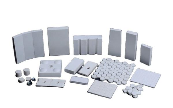 Alumina Ceramic Tiles Lining Materials For Cement Rotary Kilns