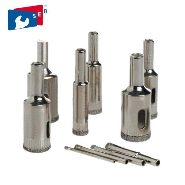 Ceramic Tile Core Drill Diamond Hole Saw , Electroplated Glass Hole Saw