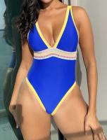 Les femmes de haute élasticité mode votre garde-robe ultime élément de base une pièce grande taille maillots de bain pour femmes rose maillots de bain chauds
