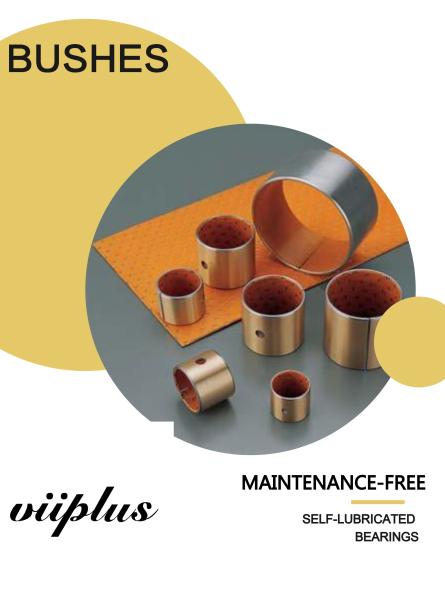 Orange Satinless Steel Bronze Bushing Material / POM Layer Bushings Plate
