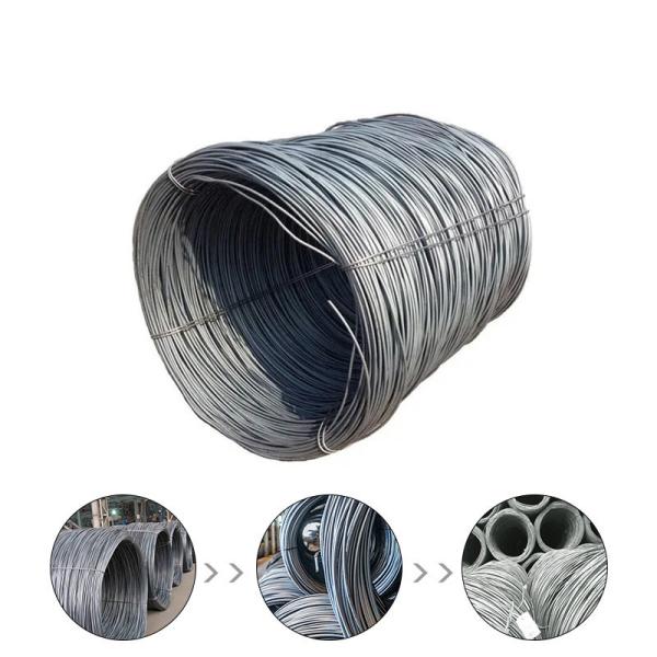 JIS Standard SAE 1006 Cr Hot Rolled Steel Wire Coils Customizable Length