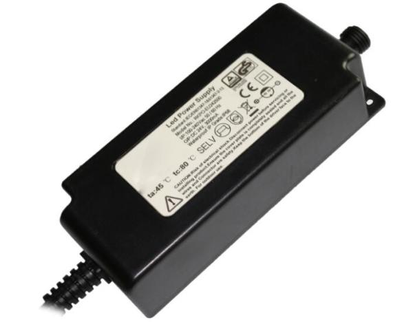 Water Resistant LED Power Adapter 24v DC 500V For CCTVs / Security System