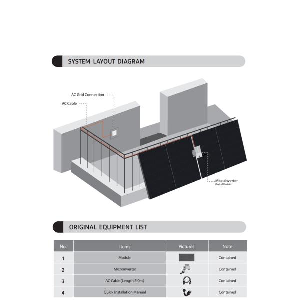System Integration Integration of 600W 800W 1000W PV Solar Hybrid System for Home