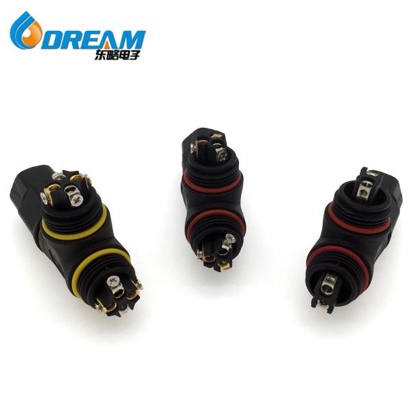 Светодиодная осветительная установка ROHS водонепроницаемая нейлоновая безполосая винтовая терминальная разъединитель T-образный разъединитель