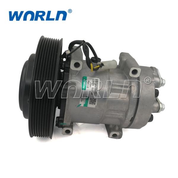 Compressor da C.A. R134a do carro para OEM 85000458/84094705/7482704531 de  FH400/420/480/Rvi 24V