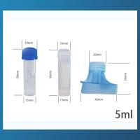 kit iclean de collection de la salive 5ml pour le collecteur oral clinique de salive de collection