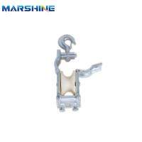 Pulley de bloques de cuerda de cable de conducción para obras de construcción de nylon o aleación de aluminio