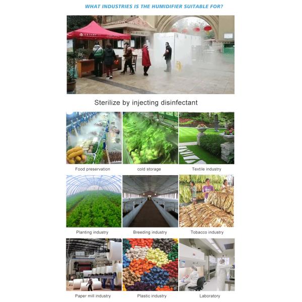 3kg/h Ultrasonic Humidifier Automatic Modern High Fog Industrial Humidifier