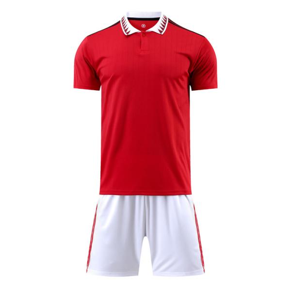 Breathable Youth Soccer Team Jerseys Odorless Anti Bacterial