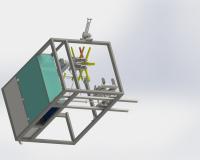 Máquina de enrollamiento de tuberías de plástico simple / doble