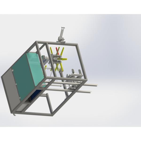 Машина для намотки одно- и двухпрочных пластиковых труб гибкая работа