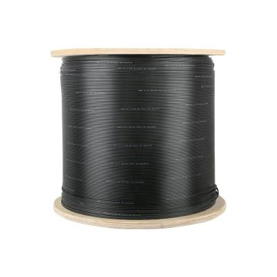 1 2 cabo pendente liso interno/exterior da fibra ótica de 4 núcleos de FTTH