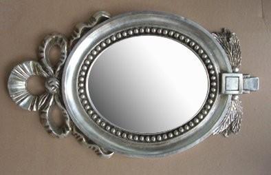 bowknot hotel framed bathroom mirror,wood framed bathroom mirror