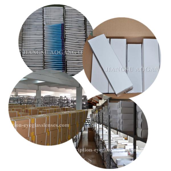 1.61 Tinted Photochromic Lenses , Photochromic Anti Glare Lenses For Blue Ray Glasses