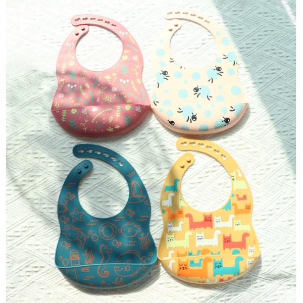 Bebido de silicona impermeable y resistente a manchas - Resistente a la confusión - Tiempo de comida gratis