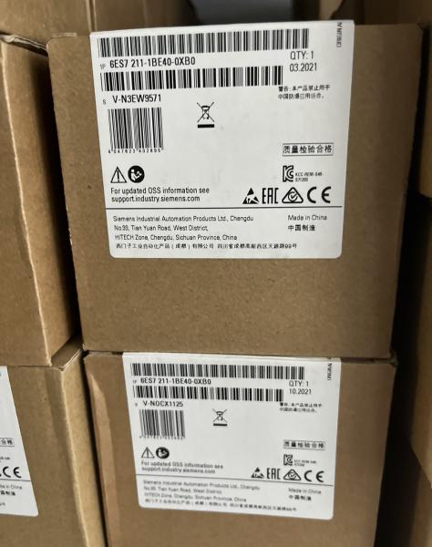 6ES7211-1BE40-0XB0 Siemens SIMATIC DP CPU 1211C AC DC RLY Compact CPU