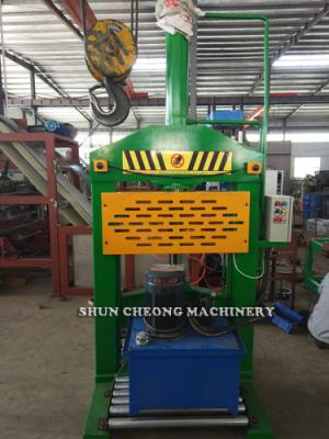 Máquina de corte hidráulica de borracha vertical 11kw 3300kg da imprensa