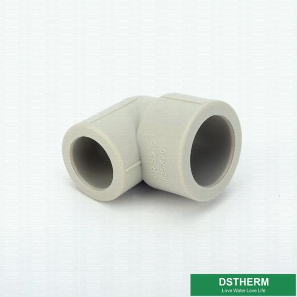 Leak Proof Plastic Ppr Pipe Fittings Corrosion Resistant Reducer elbow Iso9001 Din 8077 / 8078