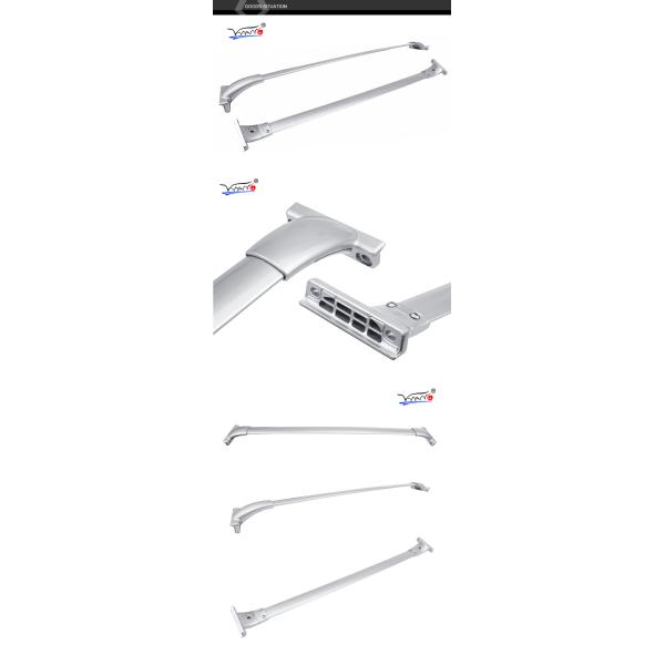 Silver Car Roof Rack Cross Bars , B055 Luggage Cross Bars For Nissan Pathfinder 2013 - 2018