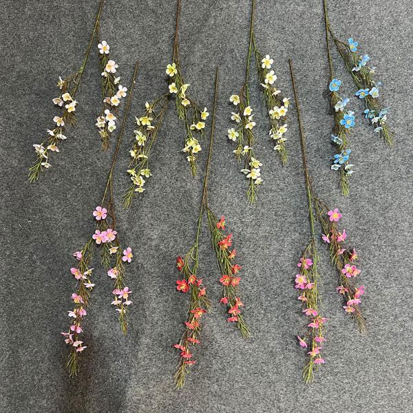 Simulated Australian plum, artificial flower, finished product for wedding, flower arrangement, landscape flower, high-end feeling, living room, flower bouquet decoration