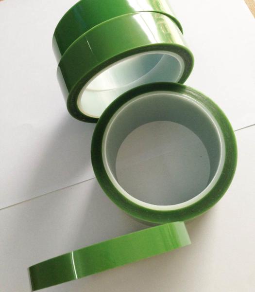 característica de resistência da radiação da fita do silicone do ANIMAL DE ESTIMAÇÃO 55um para o pó de pulverização