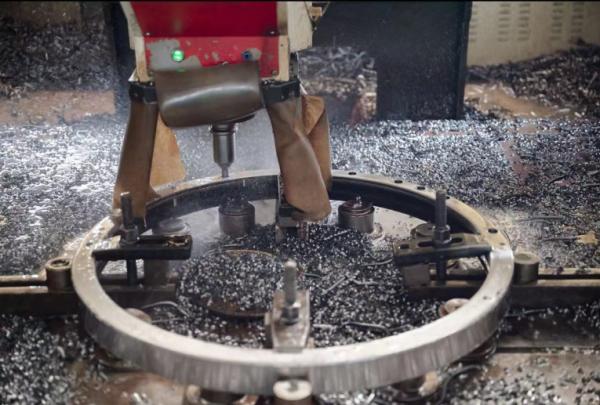 OEM Excavator Swing Bearing Slewing Ring Gear Replacement
