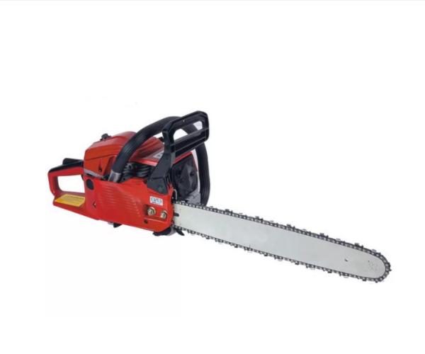 Tea Garden Gasoline Chain Saw 58CC Anti Slip Petrol Wood Cutter Machine