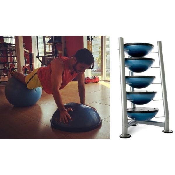 Balance Trainer Half Ball Exercise Equipment Balance Training Board With Air Pump