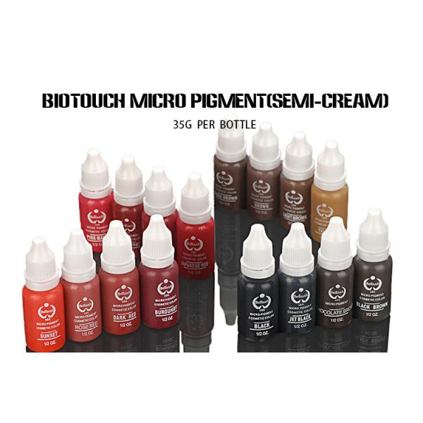 Чернила татуировки губы состава Biotouch органических чернил пигмента Biotouch микро- постоянные